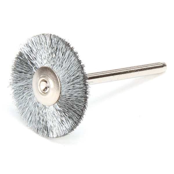 Weiler Miniature Wheel Brush, Crimped Wire, 1 - 91207