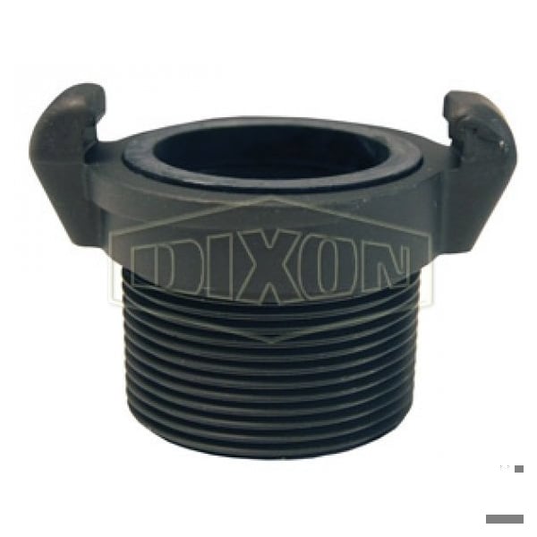 Dixon 1/4 Turn Forestry Adapter, 1-1/2 in, Male NST NH, Aluminum, Domestic - QTM150F-F