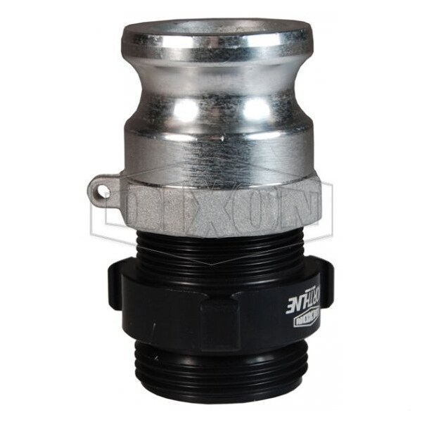 Dixon Type F Swivel Adapter, 2 x 2-1/2 in, Male Adapter x Male NST NH, Aluminum - 2025-F-ALNST