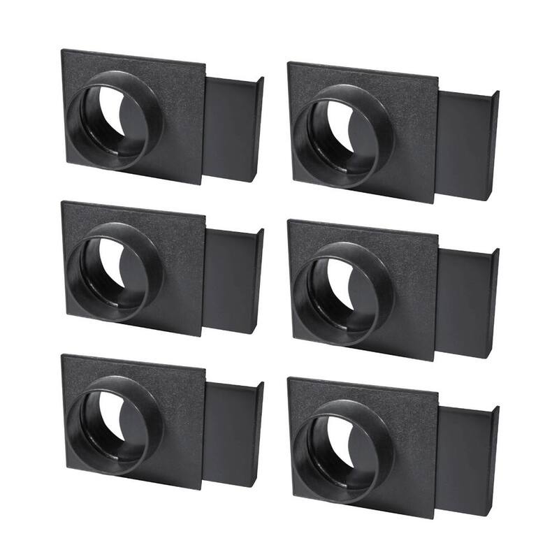 Compuerta de explosión de 4 pulgadas para colector de polvo/adaptadores de aspiradora, accesorios de colección de polvo (paquete de 6) - 70108-P6
