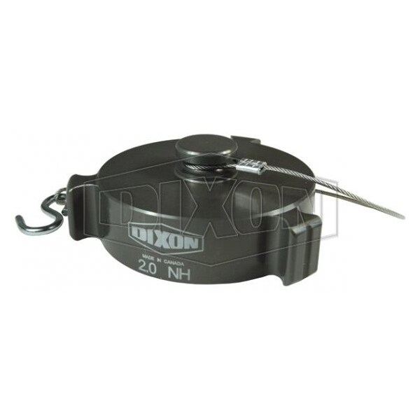 Dixon Rocker Lug Cap with Coated Aircraft Cable, 1-1/2 in, Female NST NH - CAP150F-C