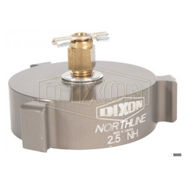 Dixon The Right Connection Rocker Lug Test Cap, 5 in Nominal, FNST End Style, Aluminum, Domestic - CAP500FABS