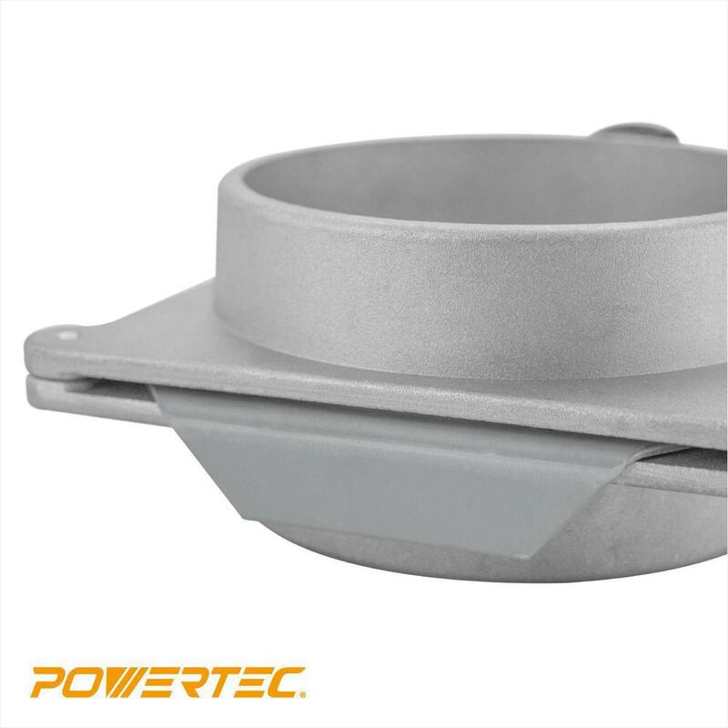 Cancel de impulso de aluminio de 3 pulgadas para sistemas de recolección de polvo (paquete de 2) - 70165-P2