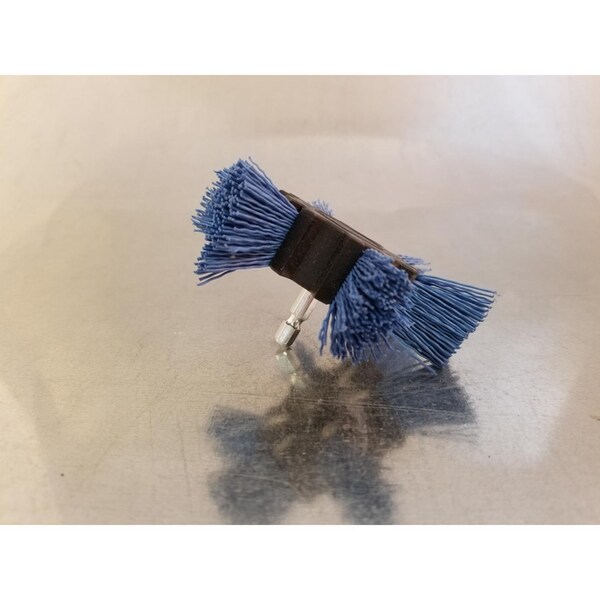 Dico Dico Nyalox 4 in. D X 1/4 in. Aluminum Oxide Wheel Brush Mandrel Mounted Flap Brush 240 Grit 1 pc - 541-788-4