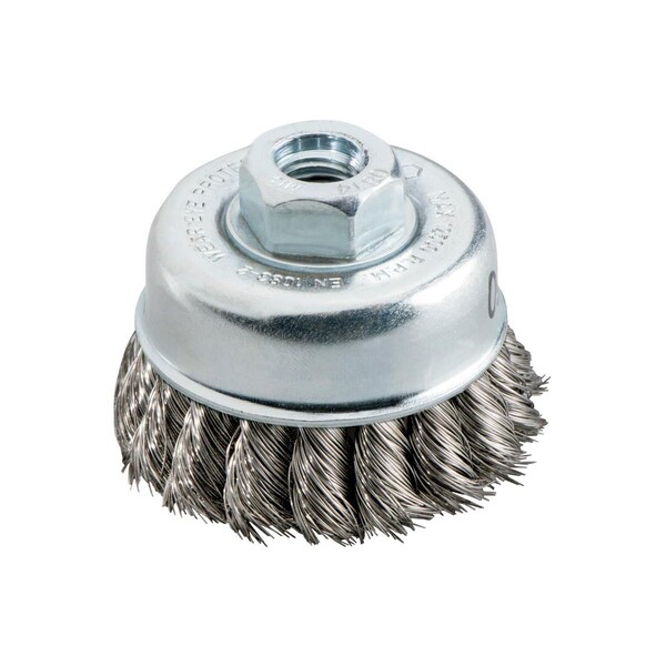 Metabo Wire Wheel 2 3/4" x M14 CARBON KNOT BRUSH - 623796000