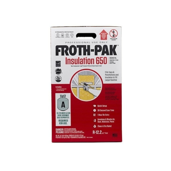 Dupont FrothPak Series Foam Insulation Kit, 1188 lb - 12031896