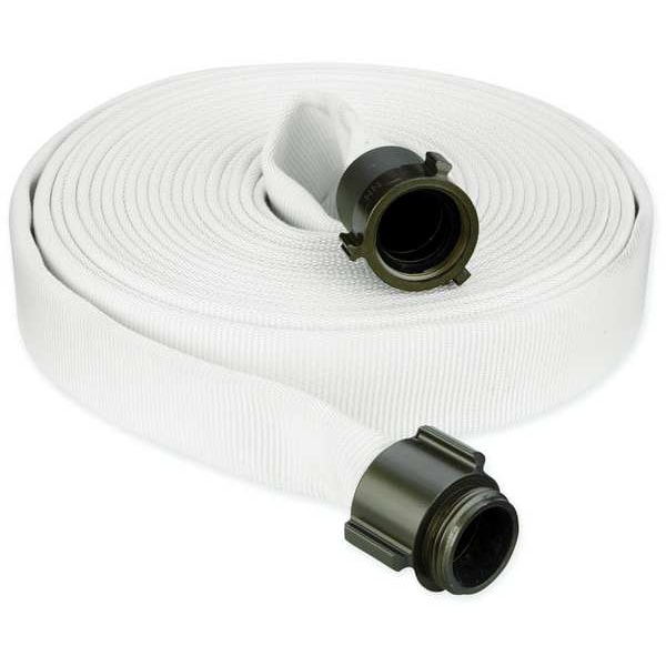 Zoro Select Reel Fire Hose, Dia. 2-1/2 In., 50 ft. L - 3EUJ7