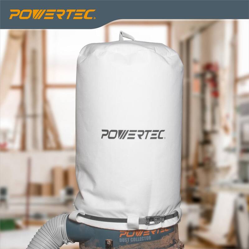 Bolsa superior de filtro de micras de 21 pulgadas x 31 pulgadas con 5 bolsas de recolección de polvo de plástico transparente de 20 pulgadas x 43 pulgadas - 70425N