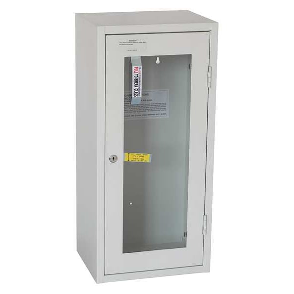 Zoro Select Fire Extinguisher Cabinet, Surface Mount, 25 9/16 in Height, 20 lb - 35GX50