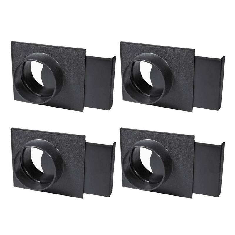 Compuerta de Expulsión POWERTEC de 4 pulgadas para Conexiones de Recolector de Polvo/Aspiradora (paquete de 4) - 70108-P4