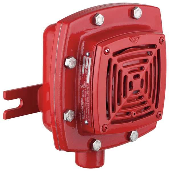 Edwards Signaling Haz. Location Horn, Red, 20-24VDC - 889D-AW