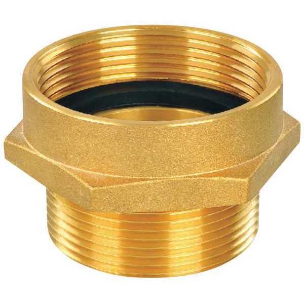Zoro Select Hex Nipple, FNPTxMNST, 1 Inx1-1/2 In - 6AKD1
