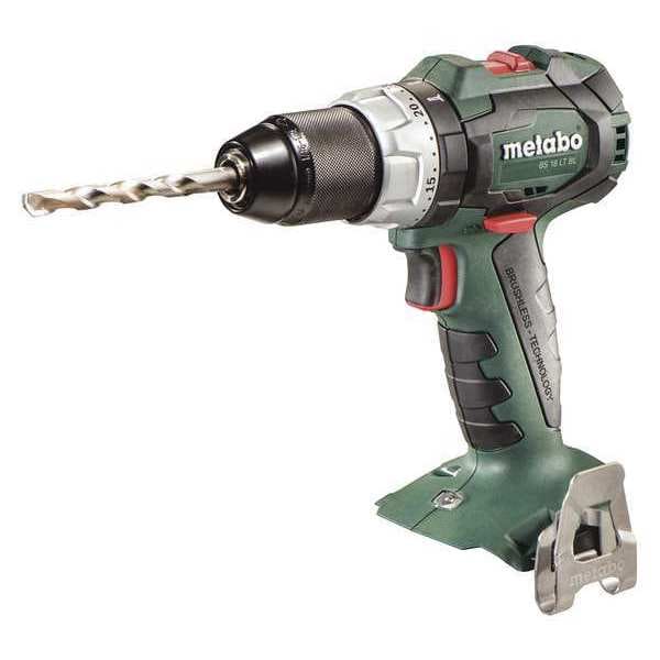 Metabo Ultra-M Drill Kit, 1/2 in, 18V DC, Bare Tool Cordless Drill - BS 18 LT BL bare