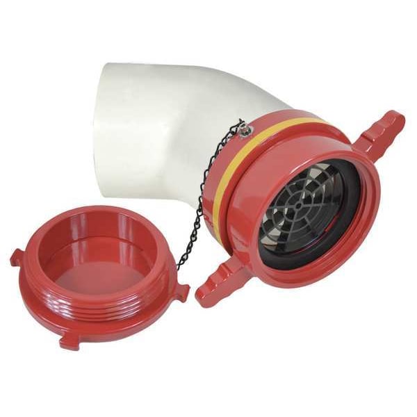 Moon American Dry Hydrant 45 Adapter, 4-1/2 In Female - 298-604525