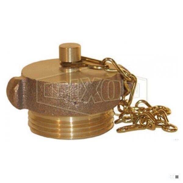 Dixon Rocker Lug Plug, 2-1/2 in Nominal, Male NST NH End Style, Brass, Domestic - RFP250F