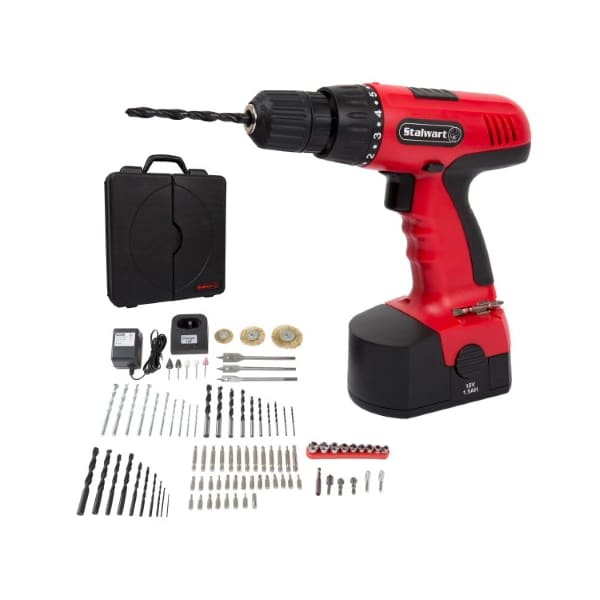 Fleming Supply 89-Piece Fleming Supply Cordless Drill Bits Tool Set, Wire Brush Wheels, Router, Grinding, Polishing - 940928GOT