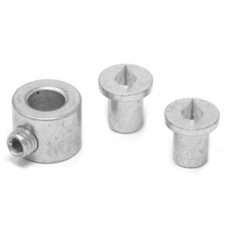 Kit de tarugos de madera WEN de 1/4 pulgadas con broca, tope y tarugos de madera de abedul estriados - JN014D