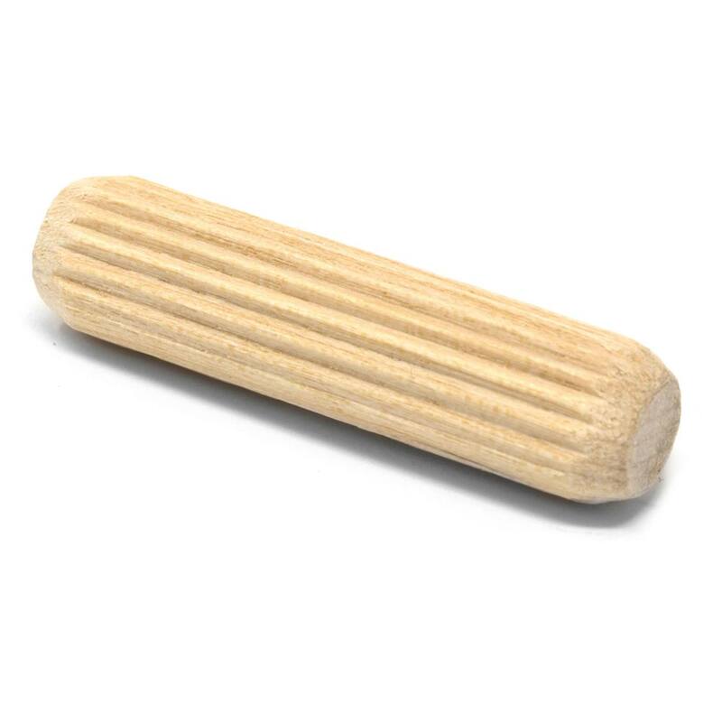Kit de tarugos de madera de 3/8 pulg. WEN con broca, tope y tarugos de madera de abedul acanalados