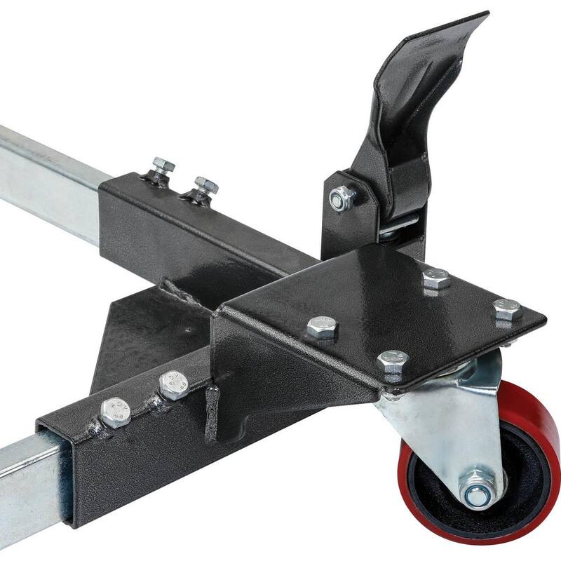 Base móvil resistente con ruedas giratorias para Grizzly Industrial Bear Crawl - T31566