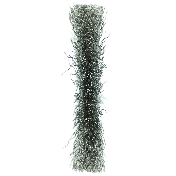 Weiler 4" Narrow Face Wheel, .0118" Steel Fill, 1/2"-3/8" Arbor Hole - 134