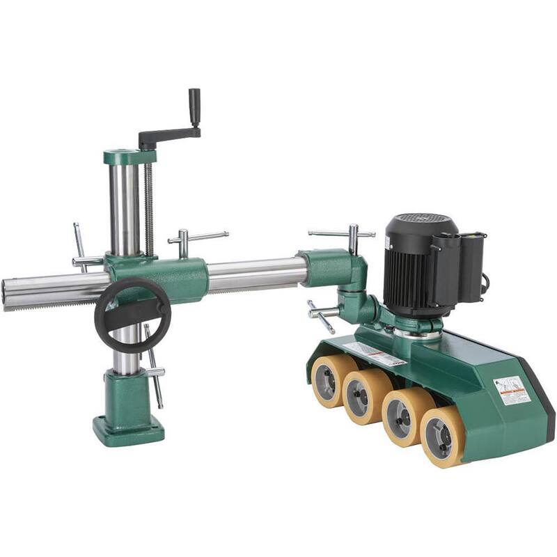 Alimentador de energía Grizzly Industrial de una sola fase con 4 rodillos y 4 velocidades - G1095