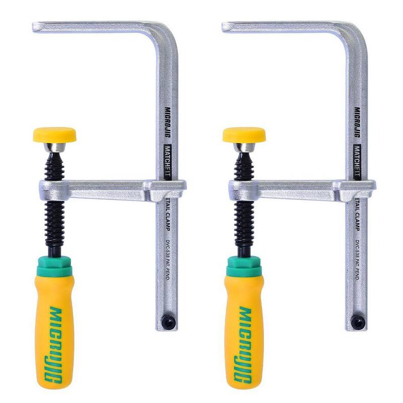 Microjig Abrazaderas MATCHFIT Dovetail (paquete de 2) - DVC-538K2