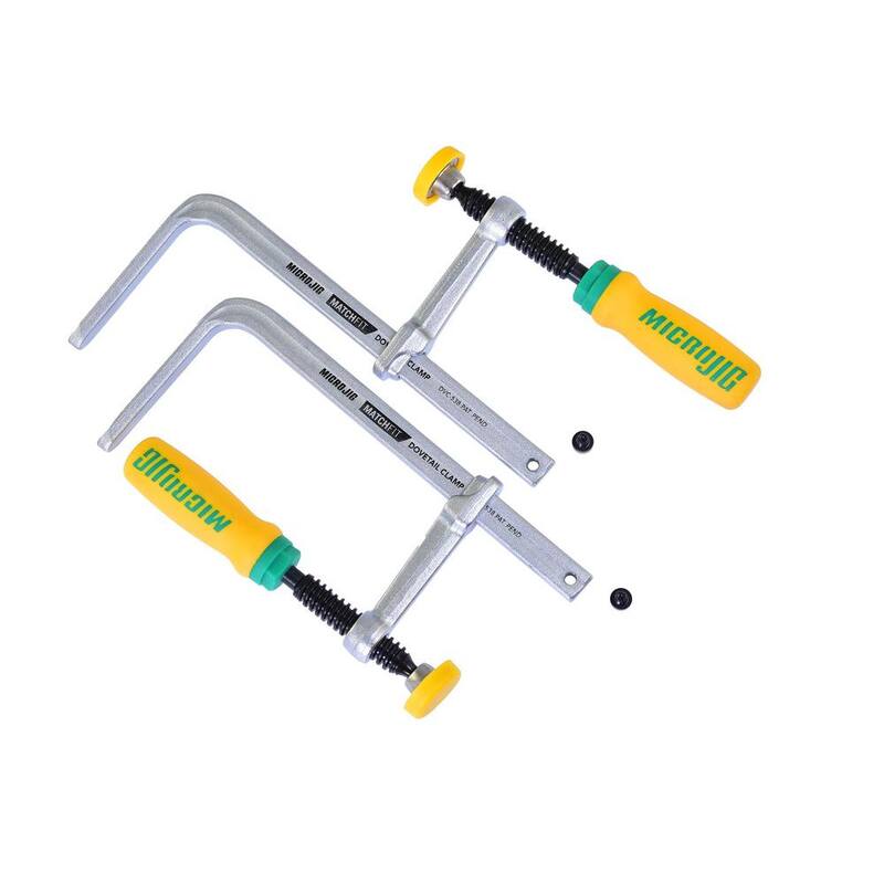 Microjig Abrazaderas MATCHFIT Dovetail (paquete de 2) - DVC-538K2