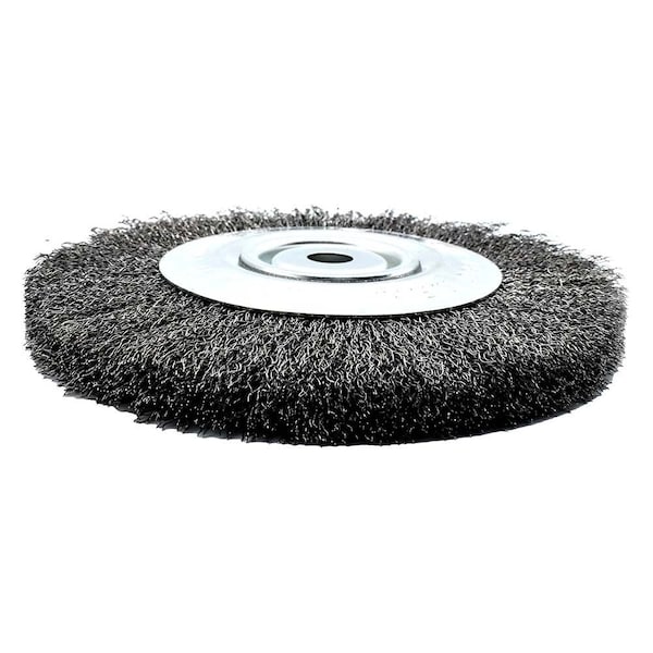 Superior Steel 8" Wire Wheel 5/8" Bore 3 Rows Coarse - 6000 RPM - S1818