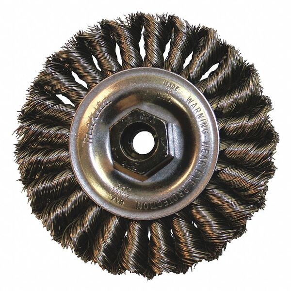 Makita 4" Knot Twist Wire Wheel, M10 x 1.25 - A-98653