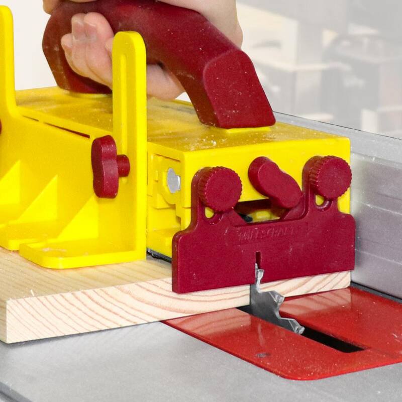 Milescraft GrabberPRO Bloque de empuje para sierras de mesa, mesas de enrutador y sierras de banda - 34060003