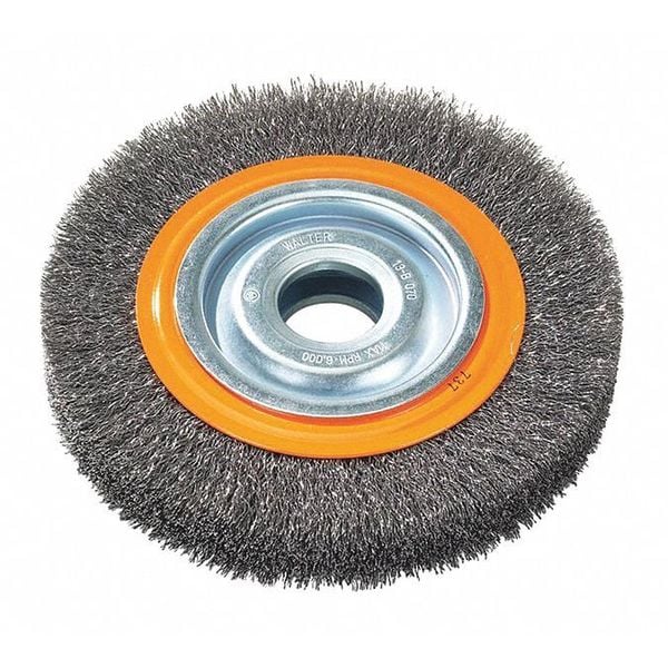 Walter Surface Technologies Wire Wheel Brush Crimped 7"x7/8" - 13B070