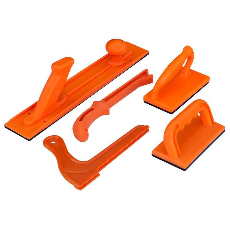 POWERTEC Set de Tapón de Seguridad de Plástico y Palo (5 piezas) - 71009