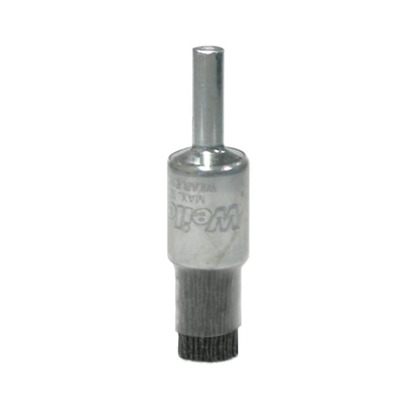 Weiler Burr-Rx 1/2" Coated-Cup End Brush, .043/120CG Crimped Fill - 86101