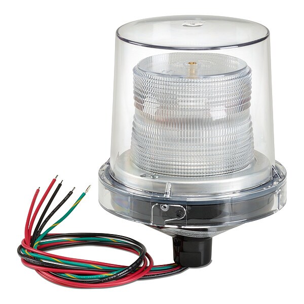 Federal Signal Hearing Impaired, Strobe, Clear - 224XSTHI-024C