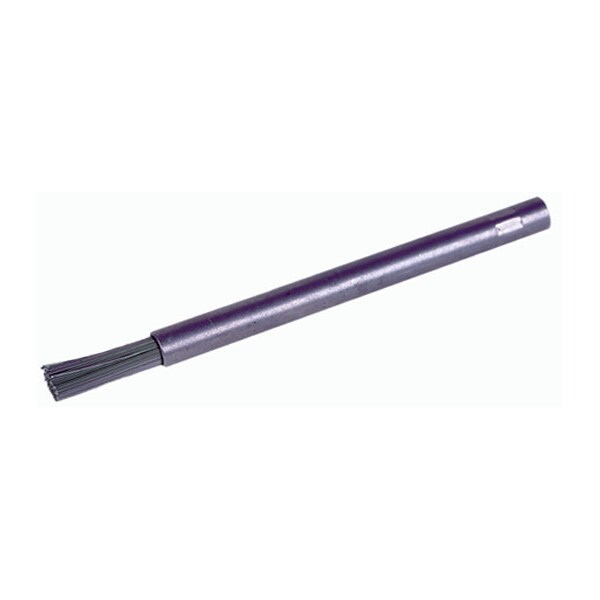 Weiler 1/4" Dia Pencil End Brush .0104" SS Wire 3/4" Trim L 3-3/4" Overall L - 99823