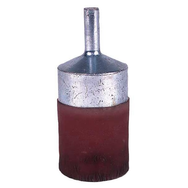 Weiler Crimped Wire End Wire Brush, Steel, 1" - 90868