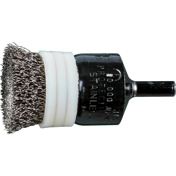 Pferd End Brush, Banded Crimped, .010SS Wire, 1 - 83032