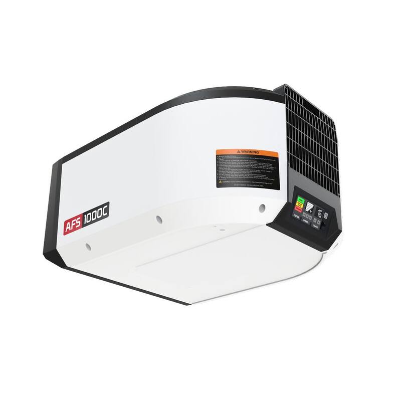 Sistema de filtración de aire Jet AFS-1000C de 1000 CFM y 6 velocidades con control remoto - AFS-1000C