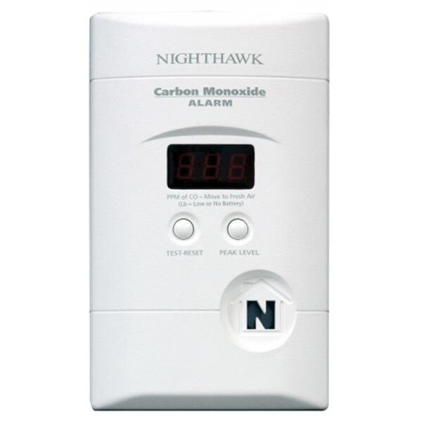 Homestead AC Powered  Plug-In Carbon Monoxide Alarm - HO83658