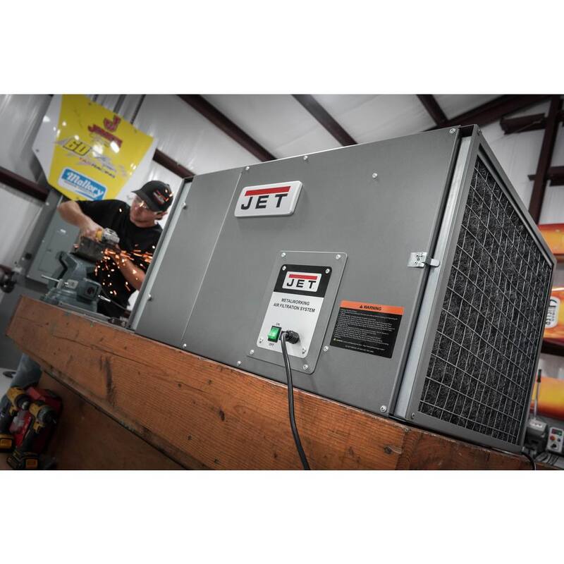 Sistema de Filtración de Aire Industrial Jet 3000 CFM 3/4 HP, 115 Voltios, Monofásico - 415150