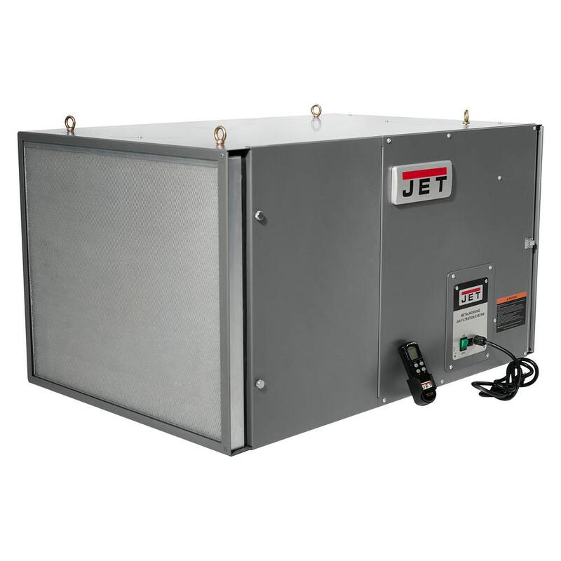 Sistema de Filtración de Aire Industrial Jet 3000 CFM 3/4 HP, 115 Voltios, Monofásico - 415150