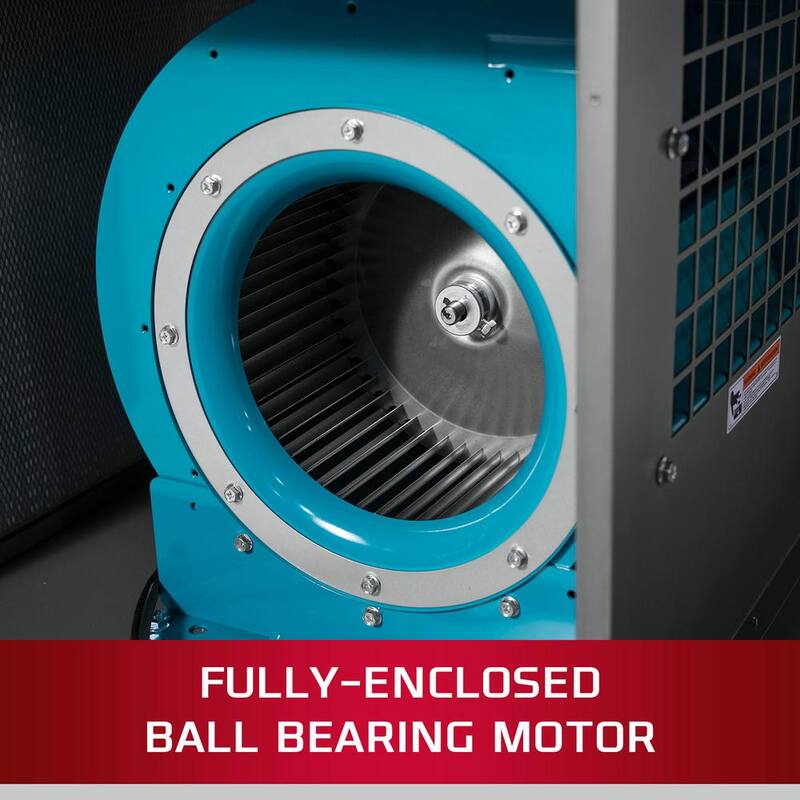 Sistema de filtración de aire industrial Jet de 1700 CFM 1/3HP, 115 voltios, monofásico - 415100