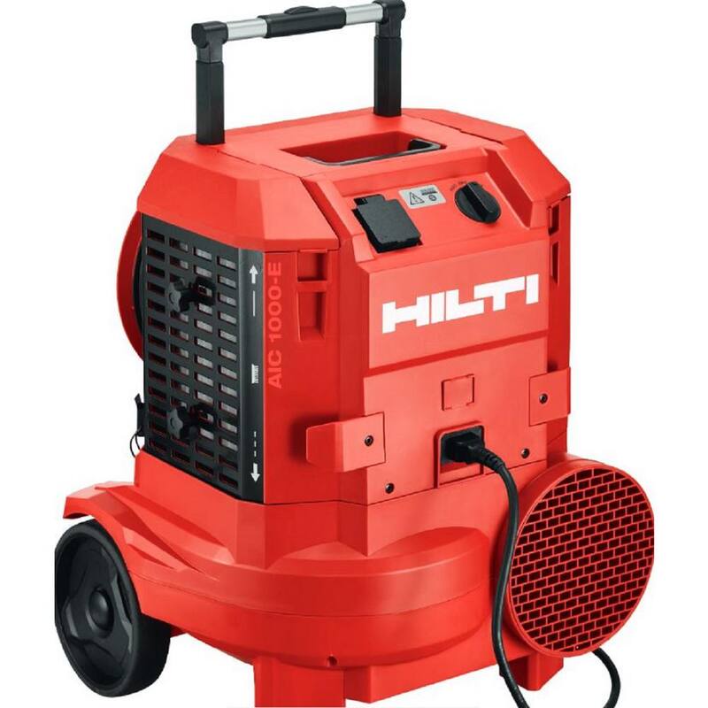 Hilti AIC 1000-E 120 Volt 3.8 Amp 1000 CFM Colector de polvo / purificador de aire - 2375473