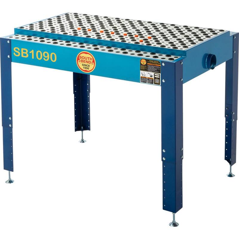 Mesa para extracción de humos South Bend de 37 pulgadas x 53 pulgadas - SB1090