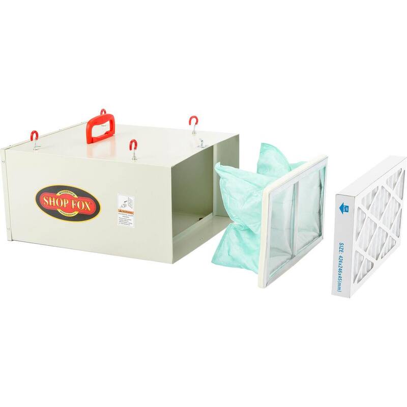 Filtro de aire colgante de Shop Fox - W1830