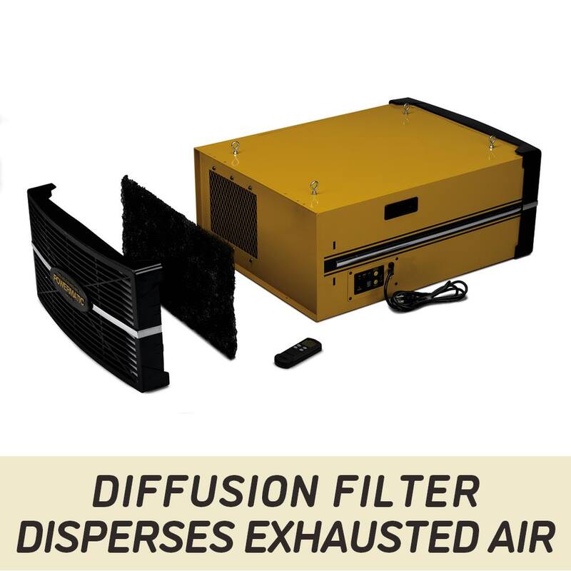 Sistema de Filtración de Aire Powermatic PM1200 - 1791330
