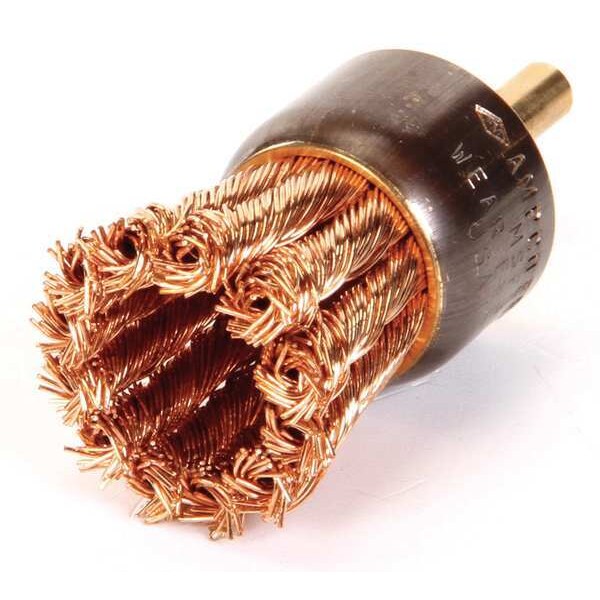 Ampco Safety Tools Knot Wire End Wire Brush, Carbon Steel - EB-1K