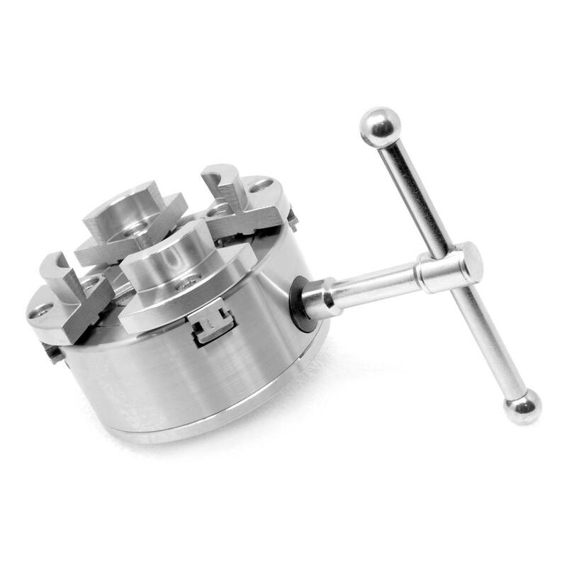 Juego de mandril de torno auto-centrante de 4 mordazas de 3.75 pulgadas con rosca de 1 pulgada x 8TPI - LA4374
