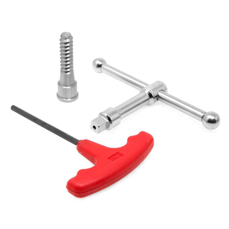 Juego de mandril de torno auto-centrante de 4 mordazas de 3.75 pulgadas con rosca de 1 pulgada x 8TPI - LA4374