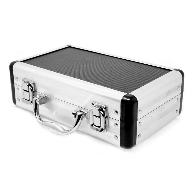 Kit de impulso y centro vivo para torno de madera MT2 WEN con estuche de aluminio (9 piezas) - LA0009